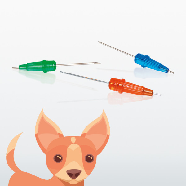 Micro needle for blood collection of sensitive animals